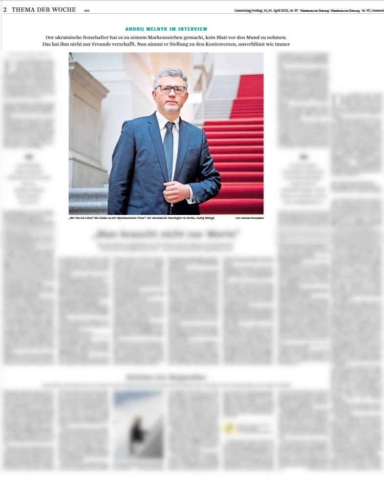 04.2022 Südeutsche Zeitung